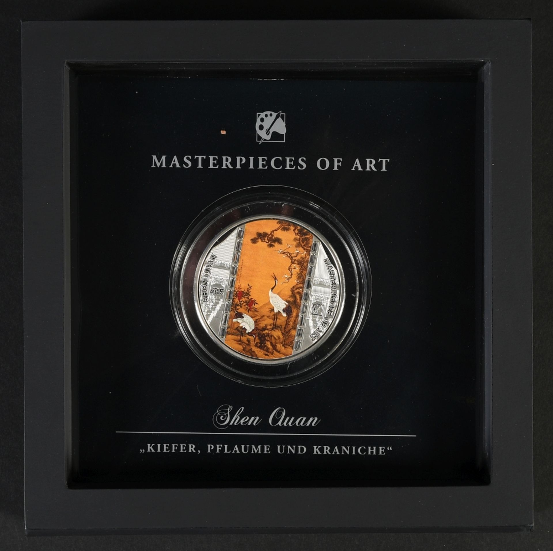 Münze - Silbermünze "Masterpieces of Art - Shen Quan" - Bild 3 aus 3