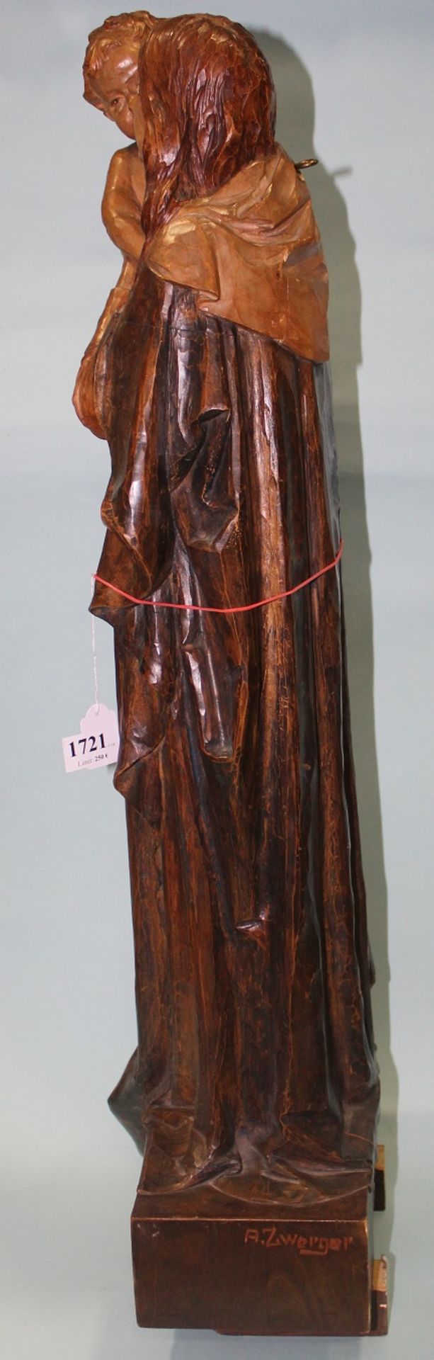 Madonna "Prof. Alois Zwerger, St. Ulrich/Gröden" - Bild 2 aus 9