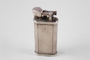 DUNHILL Unique Silver Plated Lift Arm Cigarette LIGHTER (76g) // UNTESTED In previously owned