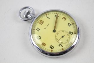 CYMA G.S.T.P Gents WWII Military Issued Pocket Watch Hand-wind WORKING // CYMA G.S.T.P Gents WWII