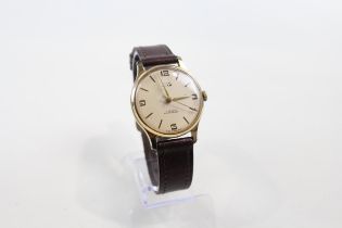 SMITHS ASTRAL Gents Vintage Gold Tone WRISTWATCH Hand-wind WORKING // SMITHS ASTRAL Gents Vintage