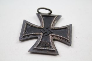 WW2 German Iron Cross 2nd Class - Ring Stamp No.55 // In vintage condition Signs of use & age Please