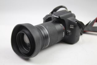 Canon EOS 1300D DSLR DIGITAL CAMERA w/ Canon EF 75-300mm Lens WORKING // Canon EOS 1300D DSLR