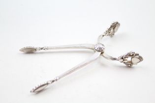 Vintage GEORG JENSEN Stamped .925 Sterling Silver Acorn Sugar Nips (26g) // Length - 9.6cm In