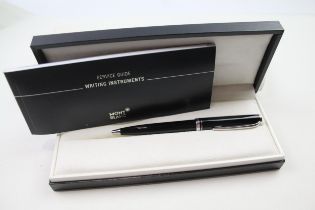 Montblanc Black Cased Ballpoint Pen / Biro WRITING Original Box, Outer box Etc // WRITING