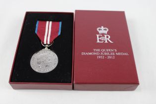 Boxed ER.II Queens Diamond Jubilee Medal // Boxed ER.II Queens Diamond Jubilee Medal In antique