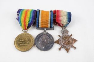 WW.1 1914-15 Star Trio Named. 12965 Pte. H.J Smith Kings Royal Rifle Corps // WW.1 1914-15 Star Trio
