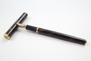 Vintage WATERMAN Executive Brown Lacquer FOUNTAIN PEN w/ 18ct Gold Nib // Vintage WATERMAN Executive