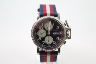 Andre Belfort Gents Military Style Calendar WRISTWATCH Automatic WORKING // Andre Belfort Gents