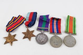 WW.2 G.S.M Medal Group Inc. Burma Star Etc G.S.M Named. 19056492 CFN M. Bates // WW.2 G.S.M Medal