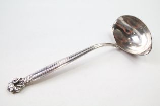 Vintage GEORG JENSEN Stamped .925 Sterling Silver Sauce Ladle (85g) // Length - 20cm In vintage