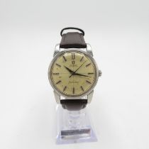 OMEGA SEAMASTER Gents Vintage Cross Hairs Dial WRISTWATCH Automatic WORKING // OMEGA SEAMASTER Gents