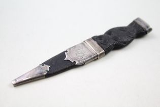 Silver Scottish Sgian Dubh // Silver Scottish Sgian Dubh In Vintage condition signs of use & age