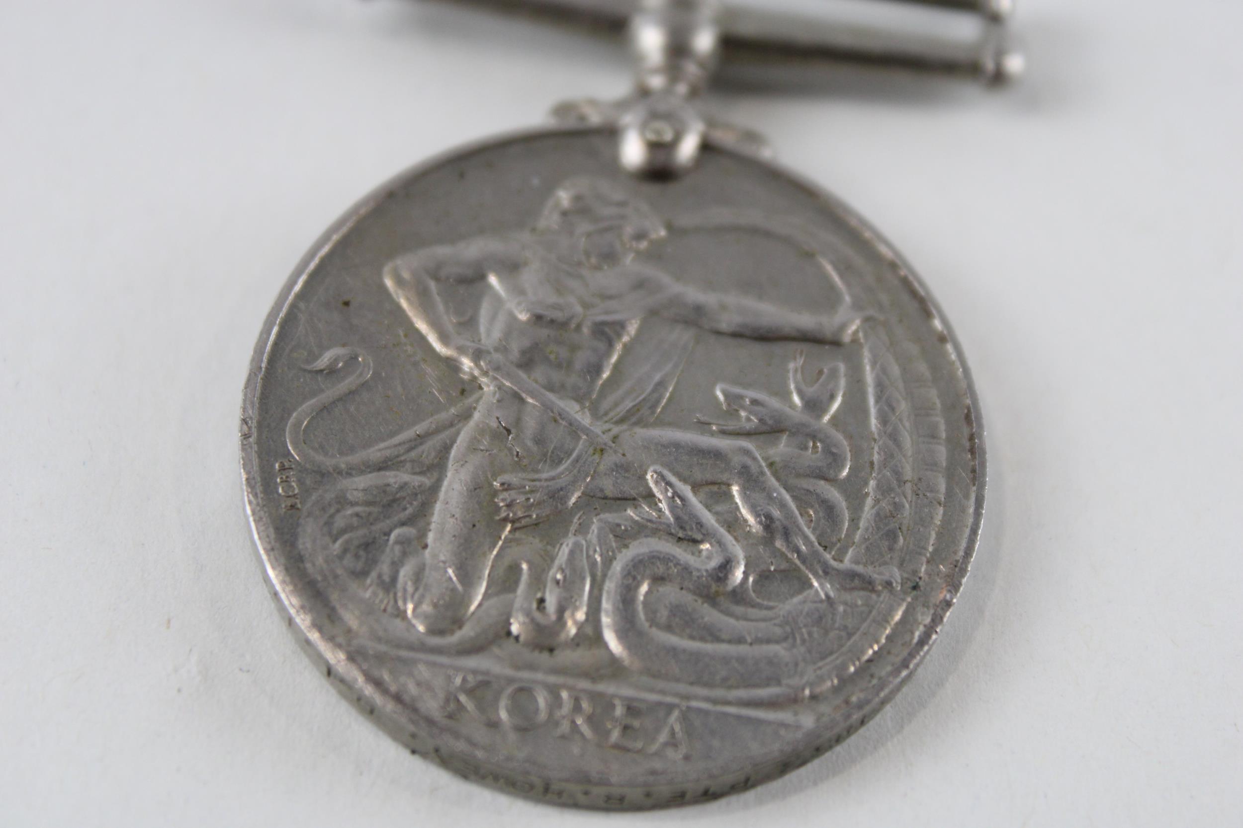 ER.II Queens Korea Medal. Named. 22634833 Pte. R. Howey D.L.I // ER.II Queens Korea Medal. Named. - Image 2 of 5