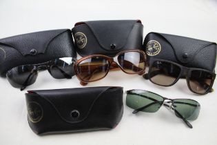 Collection of Designer RayBan Glasses x 4 // Items are in previously owned condition Signs of