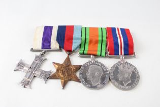 Mounted WW.2 Military Cross Medal Group. Military Cross Un-named As Issued // Mounted WW.2