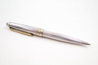 MONTBLANC Meisterstuck Black & Gold Plate Ballpoint Pen / Biro WRITING // WRITING EG12118204 In
