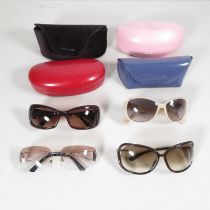 Collection of Designer Glasses Inc Valentino, Chloe, Tom Ford Etc x 4 // Items are in previously