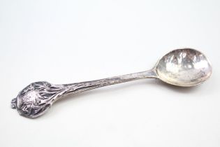 Antique Arts & Crafts OMAR RAMSDEN 1927 London Sterling Silver Spoon (46g) // Length - 16cm In