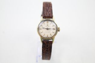 OMEGA SEAMASTER Ladies C.1950's Gold Tone WRISTWATCH Hand-wind WORKING // OMEGA SEAMASTER Ladies C.