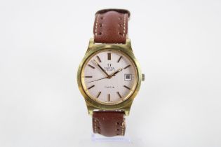 OMEGA GENEVE C.1970's Gents Vintage Gold Tone WRISTWATCH Automatic WORKING // OMEGA GENEVE C.1970'