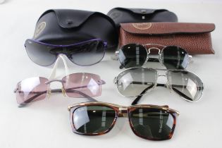 Collection of Designer RayBan Glasses x 5 // Items are in previously owned condition Signs of