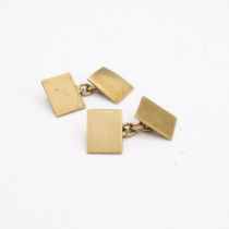 Set of antique 9ct gold cufflinks 6g