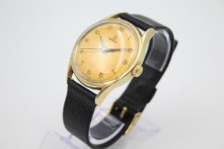 OMEGA 2892-2 SC Tropical Dial Gents Vintage WRISTWATCH Hand-Wind WORKING // OMEGA 2892-2 SC Tropical