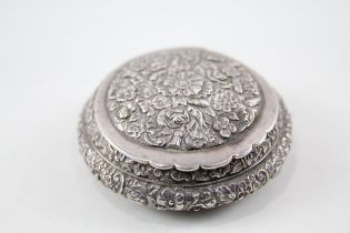 Antique George IV Hallmarked 1826 London STERLING SILVER Snuff Box (76g) // Maker - Unidentifiable