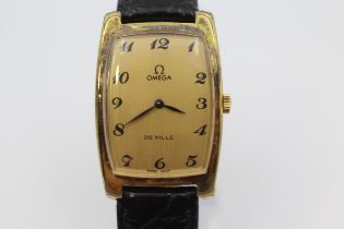 OMEGA DE VILLE 111.085 Gents Vintage Square Cased WRISTWATCH Hand-Wind WORKING // OMEGA DE VILLE