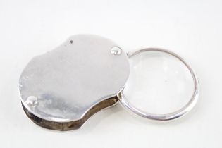 Vintage Stamped .925 Sterling Silver Magnifying Glass / Loupe (39g) // Diameter - 5cm In vintage