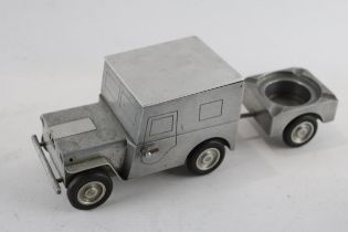 WW.2 Germany Ges-Gesch Willys Jeep Petrol Lighter / Ashtray / Cigarette Box x 1 // WW.2 Germany