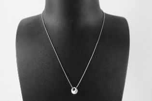 A silver pendant necklace by Georg Jensen (5g)