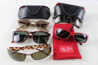 Collection of Designer RayBan Glasses Inc Cases Etc x 5 // Items are in previously owned condition
