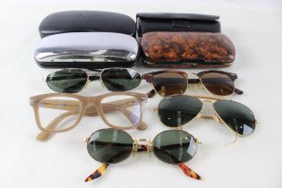 Collection of Designer RayBan Glasses x 5 // Items are in previously owned condition Signs of