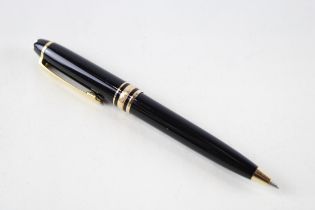 Montblanc Meisterstuck Black & Gold Plate Ladies Ballpoint Pen Biro WRITING // WRITING KM1700378