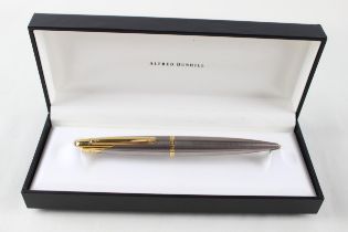 Alfred DUNHILL Brushed Steel & Gold Plated Mechanical Pencil WRITING Boxed // WRITING In