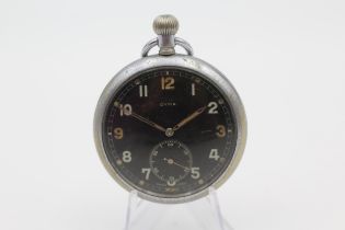 CYMA G.S.T.P Gents WWII Military Issued Pocket Watch Hand-wind WORKING // CYMA G.S.T.P Gents WWII