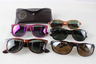 Collection of Designer RayBan Glasses x 5 // Items are in previously owned condition Signs of