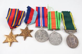 WW.2 - Territorial Medal Group Inc. Burma Star Etc. Territorial Named. 557282 // WW.2 -