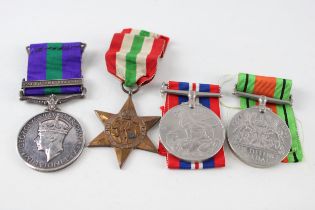 WW.2 - G.S.M Palestine 1945-48 Medal Group G.S.M Named. AS. 17314 Pte. R. Hlephe // WW.2 - G.S.M