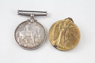 WW1 Medal Pair Named 51344 Pte. J. Murray R. Scotts // WW1 Medal Pair Named 51344 Pte. J. Murray