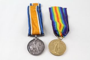 WW1 Medals x 2 Named 4536 Pte D.Smith H.L.I, 50556 Pte R.D Porteous // WW1 Medals x 2 Named 4536 Pte