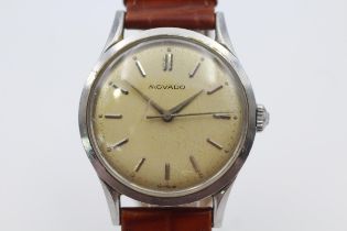 MOVADO Gents Vintage C.1950's WRISTWATCH Hand-wind WORKING // MOVADO Gents Vintage C.1950's