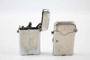 2 x THORENS Semi-automatic Lighters Circa 1920s / 30s Inc Teleflam Etc // 2 x THORENS Semi-automatic