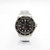 ROLEX Sea-Dweller 1665 Double Red 1974 MKIV dial, fully original dial case and bracelet. Absolute