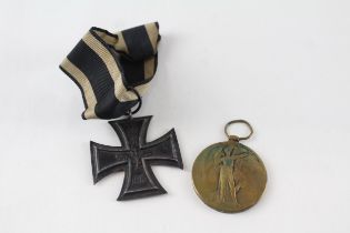 WW1 Medals inc. German Iron Cross & Victory Medal Named G.Rae Royal Irish Fusill // WW1 Medals