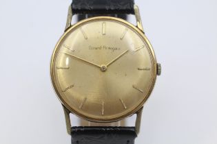 GIRARD-PERREGAUX Gents Vintage Gold Tone WRISTWATCH Hand-Wind WORKING // GIRARD-PERREGAUX Gents