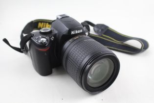 Nikon D60 DSLR DIGITAL CAMERA w/ Nikon AF-S Nikkor 18-105mm F/3.5-5.6 WORKING //Nikon D60 DSLR