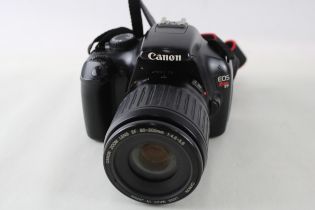 Canon EOS Rebel T3 DSLR DIGITAL CAMERA w/ Canon EF 80-200mm F/4.5-5.6 WORKING //Canon EOS Rebel T3